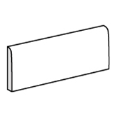 Equipe Artisan Ochre  " Bullnose " Bordüre